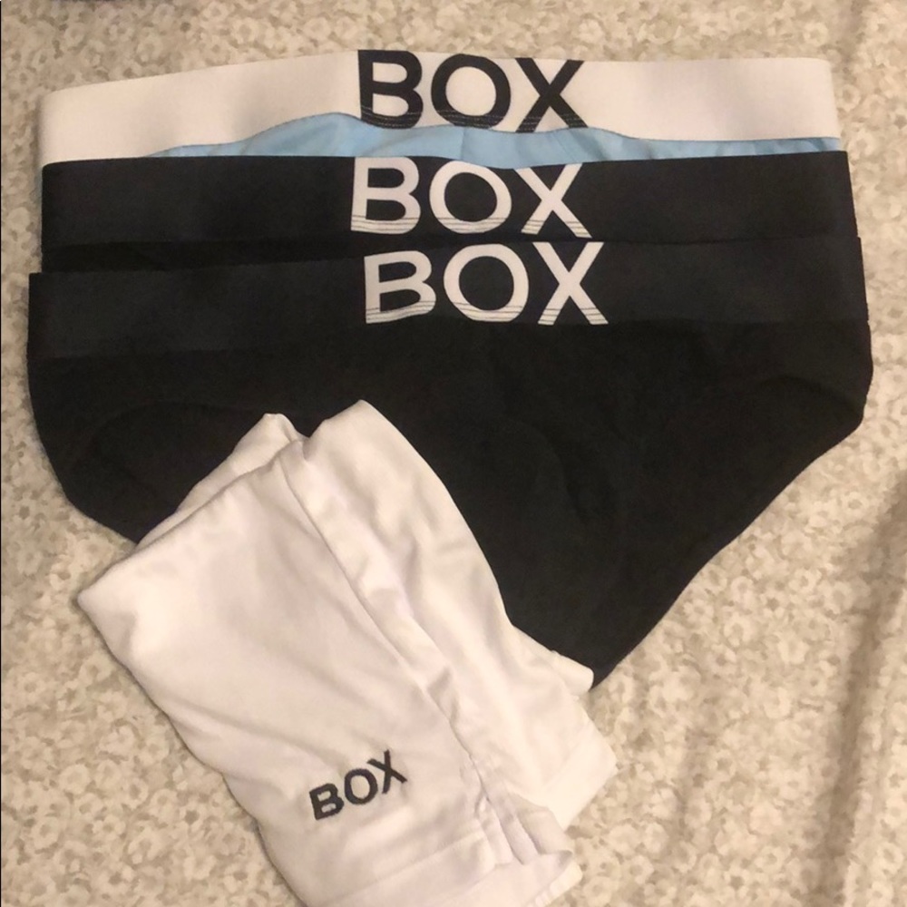 BOX Mens Briefs Underwear & Gym Shorts